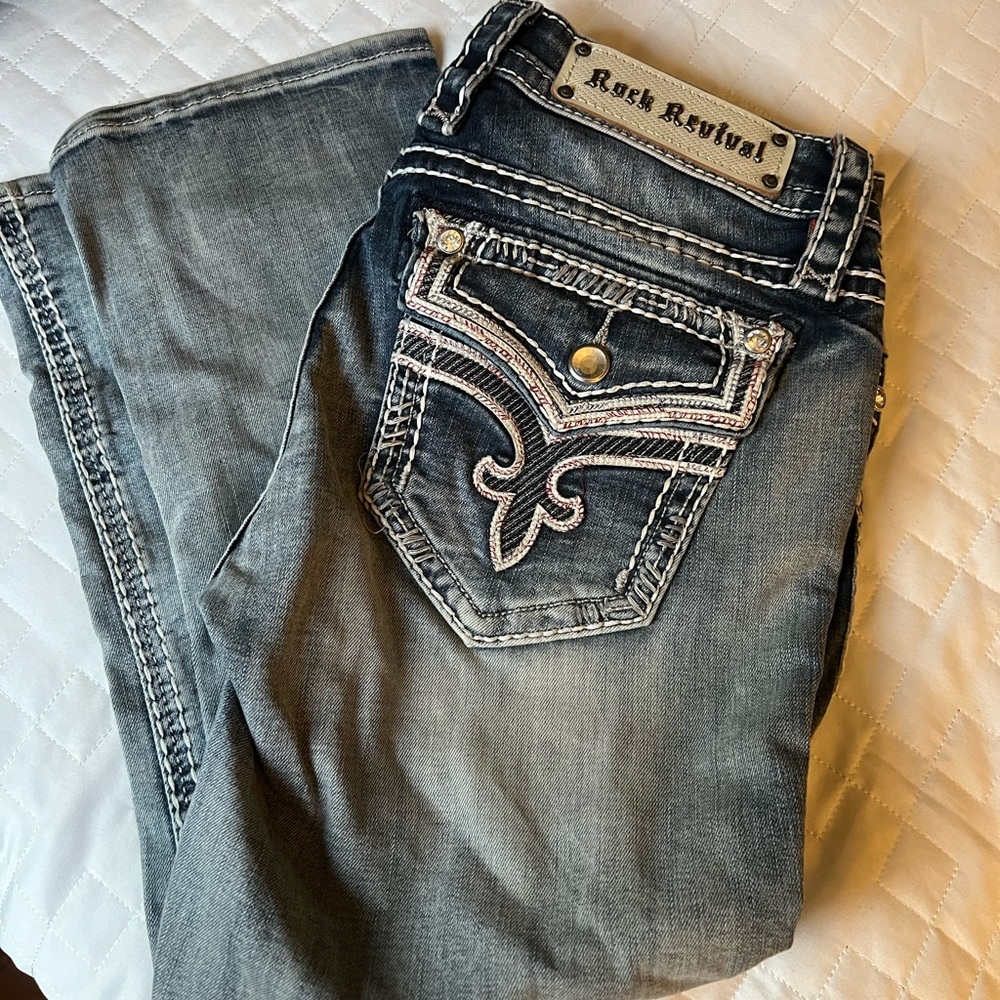 Rock Revival cropped jeans